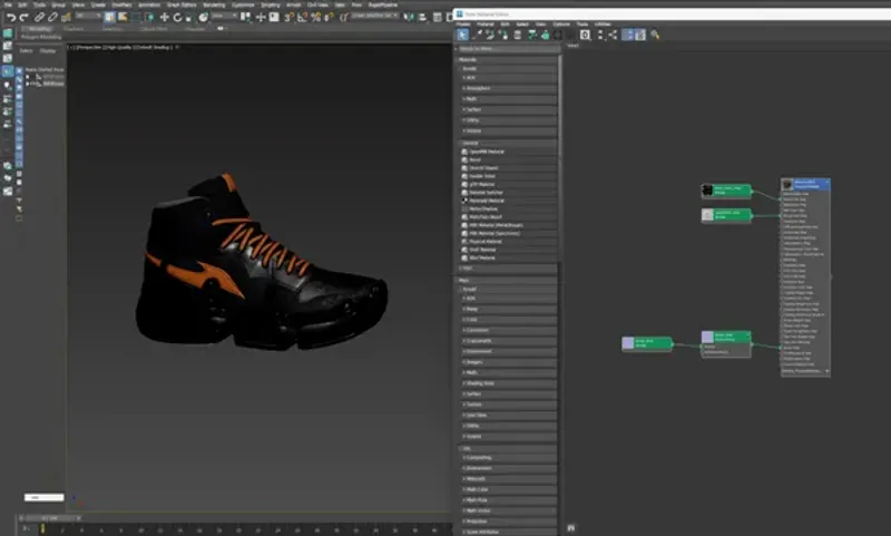 Screenshot of the output model
