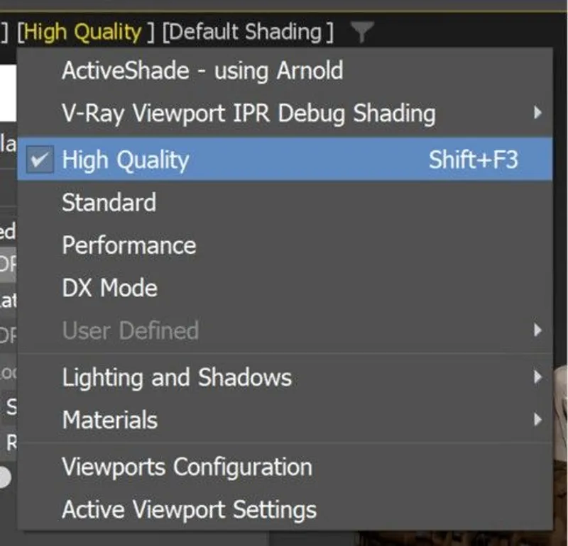 Screenshot of the input model