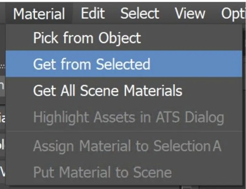 Screenshot of the input model