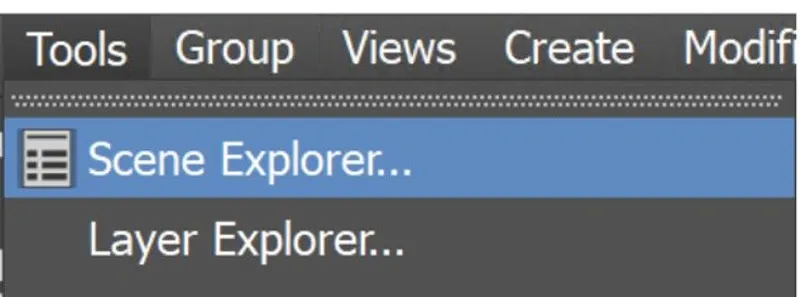 Screenshot of the input model