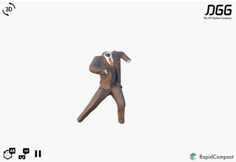 a 3D model shown in a Web viewer